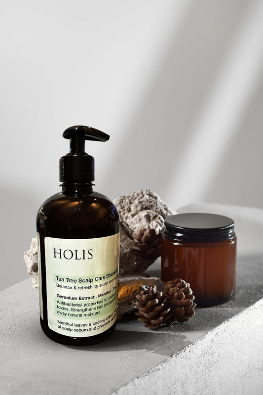 Holis Scalp Care Shampoo (500mL) Tea Tree/ Mint